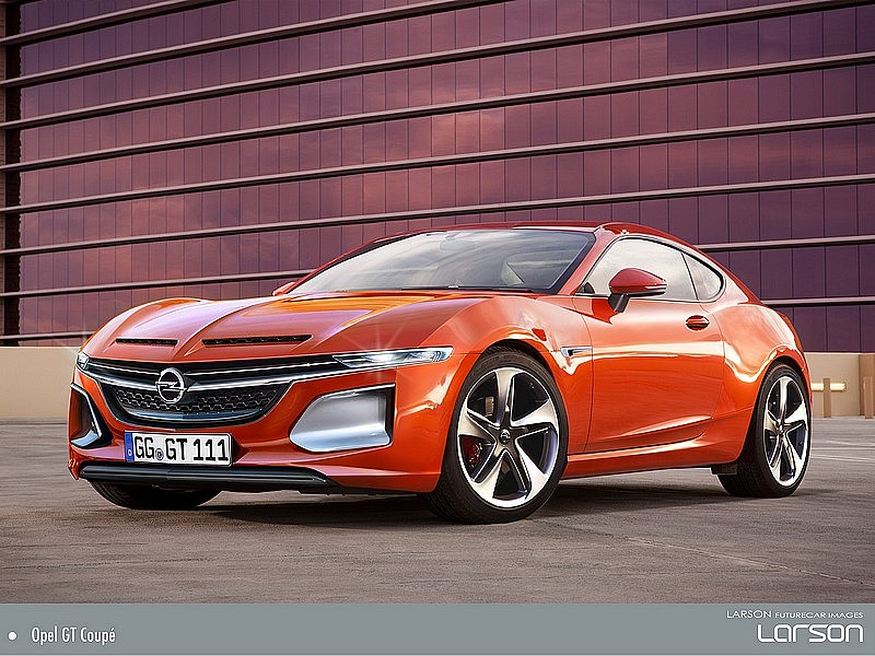 Opel GT Concept se blíží